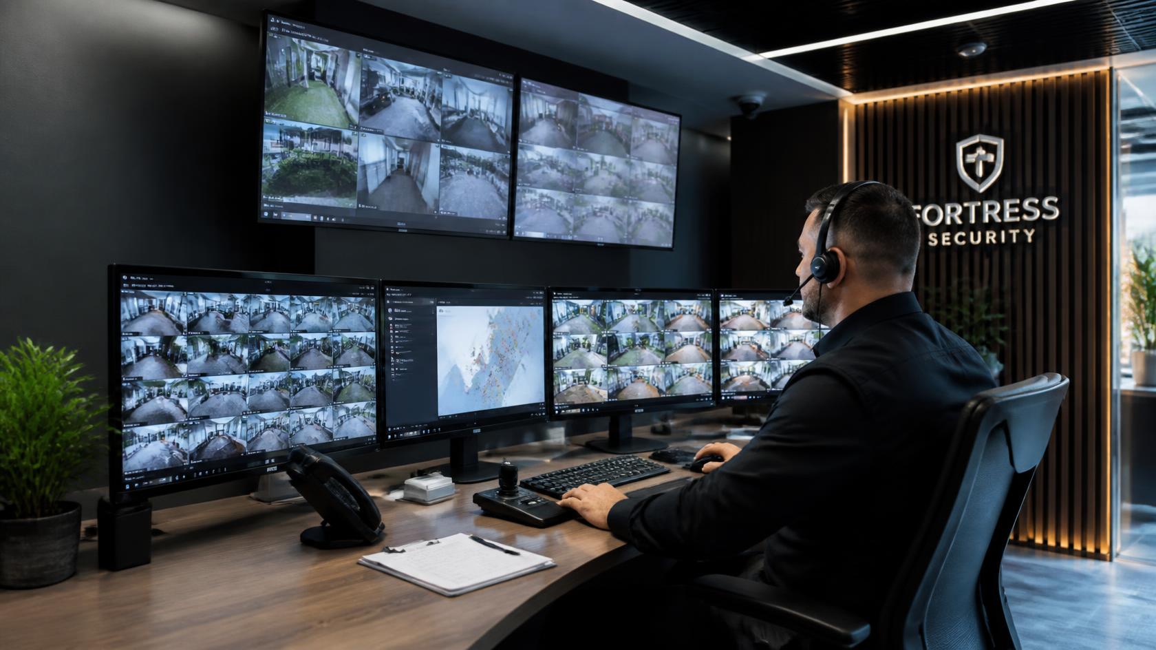 Commercial CCTV monitoring system